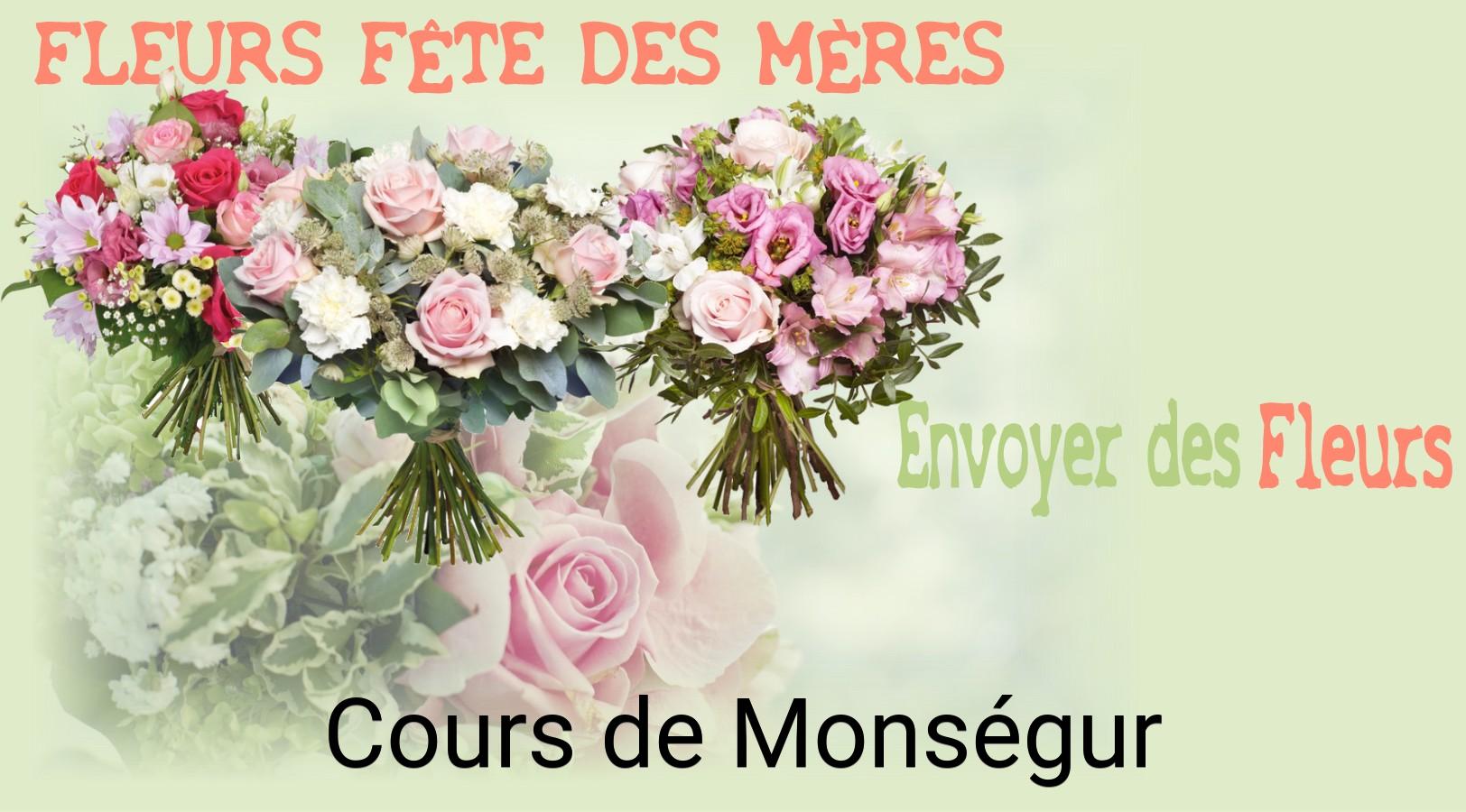 Bouquet de Fête des Mères livré à Cours-de-Monségur